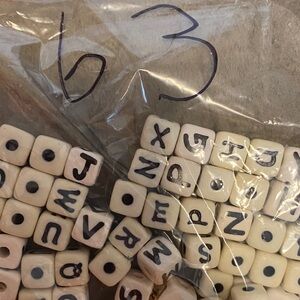 Alphabet Beads Set